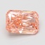 6.09 Ct. Fancy Vivid Pink Radiant Lab Grown Diamond