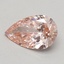 0.84 Ct. Fancy Intense Pink Pear Lab Grown Diamond