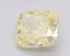 2.55 Ct. Fancy Vivid Yellow Cushion Lab Grown Diamond