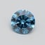 1.00 Ct. Fancy Vivid Blue Round Lab Grown Diamond