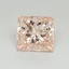 1.03 Ct. Fancy Intense Pink Princess Lab Grown Diamond