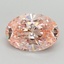 2.02 Ct. Fancy Vivid Pink Oval Lab Grown Diamond