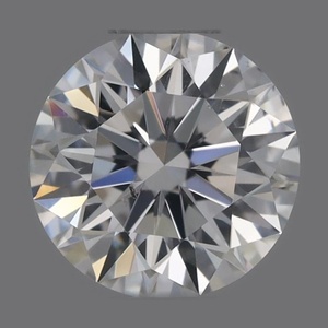 Round diamond — real photo