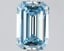 1.97 Ct. Fancy Intense Blue Emerald Lab Grown Diamond