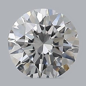 Round diamond — real photo