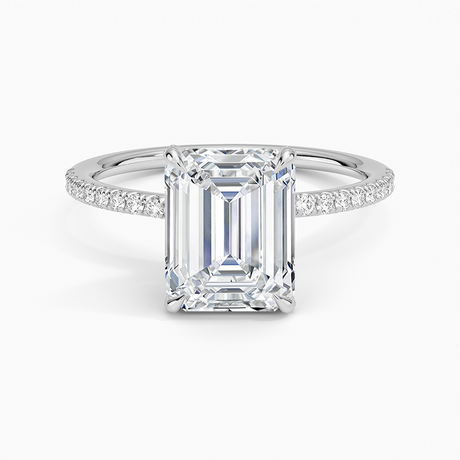 Platinum Entwined Diamond Ring