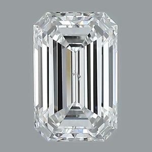 Emerald diamond — real photo