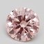 2.25 Ct. Fancy Intense Pink Round Lab Grown Diamond