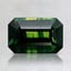 7.9x5.1mm Unheated Bi-Color Emerald Australian Sapphire