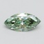 1.12 Ct. Fancy Intense Green Marquise Lab Grown Diamond