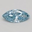 1.07 Ct. Fancy Intense Blue Marquise Lab Grown Diamond