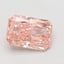 2.10 Ct. Fancy Vivid Pink Radiant Lab Grown Diamond