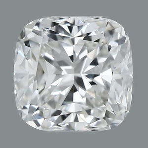 Cushion diamond — real photo
