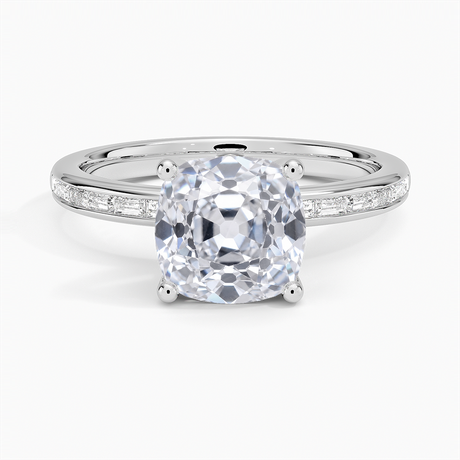Tabitha Channel Set Baguette Diamond Ring