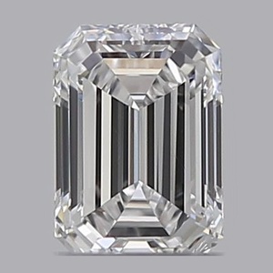 Emerald diamond — real photo