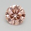 1.75 Ct. Fancy Intense Pink Round Lab Grown Diamond