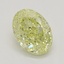 1.00 Ct. Fancy Yellow Oval Diamond