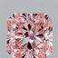 3.05 Ct. Fancy Intense  Pink Radiant Lab Grown Diamond