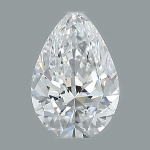 Pear diamond — real photo