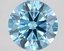 2.00 Ct. Fancy Vivid Blue Round Lab Grown Diamond