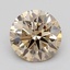 1.53 Ct. Fancy  Brown Round Lab Grown Diamond