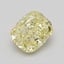1.01 Ct. Fancy Yellow Cushion Diamond