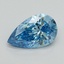 1.50 Ct. Fancy Vivid Blue Pear Lab Grown Diamond