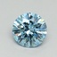 0.68 Ct. Fancy Vivid Blue Round Lab Grown Diamond