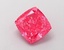 1.07 Ct. Fancy Vivid  Pink Cushion Lab Grown Diamond