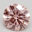 2.22 Ct. Fancy Intense Pink Round Lab Grown Diamond