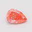 0.57 Ct. Fancy Vivid Pink Pear Lab Grown Diamond