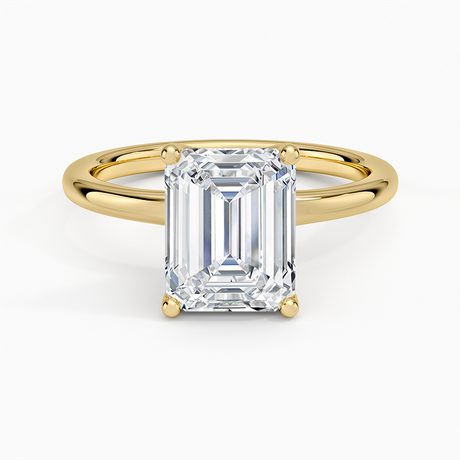 Fleur Solitaire Ring