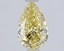 1.02 Ct. Fancy Intense  Yellow Pear Lab Grown Diamond