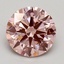 2.53 Ct. Fancy Intense Pink Round Lab Grown Diamond
