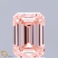 1.93 Ct. Fancy Vivid  Pink Emerald Lab Grown Diamond