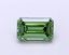 1.16 Ct. Fancy Vivid  Green Emerald Lab Grown Diamond