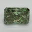 3.01 Ct. Fancy Vivid Green Radiant Lab Grown Diamond