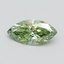 1.01 Ct. Fancy Vivid Green Marquise Lab Grown Diamond