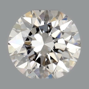Round diamond — real photo