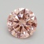 1.70 Ct. Fancy Intense Pink Round Lab Grown Diamond