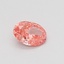 0.33 Ct. Fancy Vivid Pink Oval Lab Grown Diamond