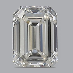 Emerald diamond — real photo