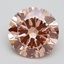 3.01 Ct. Fancy Intense Pink Round Lab Grown Diamond