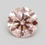 2.01 Ct. Fancy Intense Pink Round Lab Grown Diamond