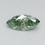 0.36 Ct. Fancy Vivid Green Marquise Lab Grown Diamond