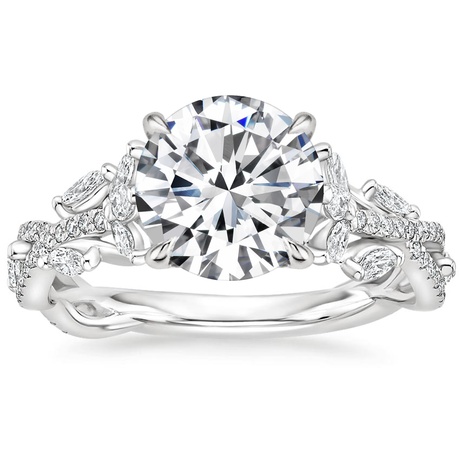 THE BELLE ♥︎ Brilliant ring Belle Round Brilliant Engagement Ring | Harry Winston