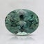 7.9x6mm Unheated Teal Oval Montana Sapphire