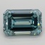 4.66 Ct. Fancy Intense Blue Emerald Lab Grown Diamond