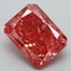 9.16 Ct. Fancy Vivid  Pink Radiant Lab Grown Diamond