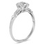 The Anja Ring, smalltop view on a hand